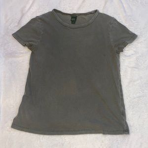 Greenish grey tee shirt